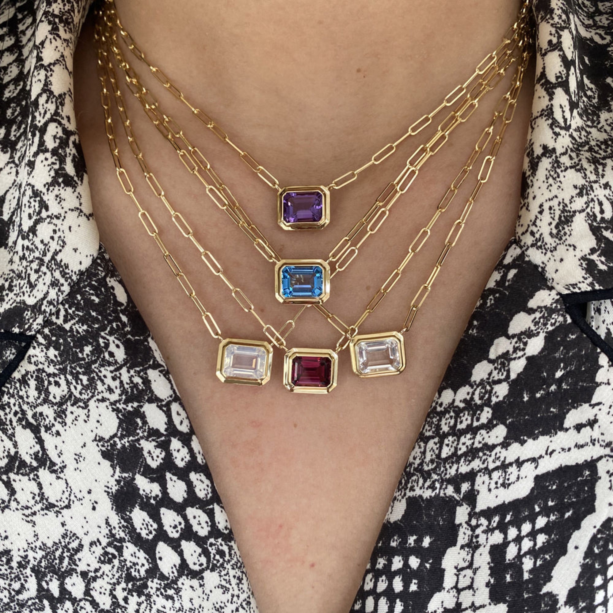 Goshwara Gemstone Necklaces