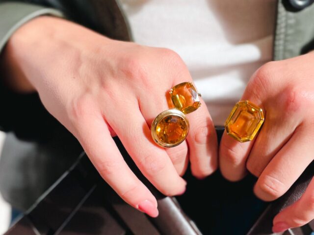 Goshwara Citrine Rings